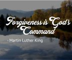 Forgiveness – do they deserve it?