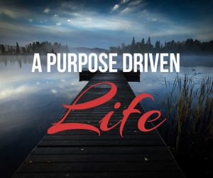 A Life Driven By Purpose