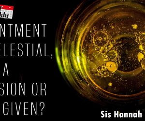 Anointment in Celestial, is it a decision or is it given?