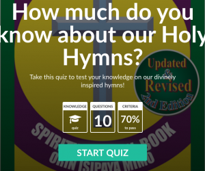 How much do you know about our Holy Hymns