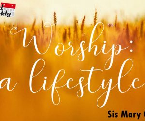 Worship: a lifestyle