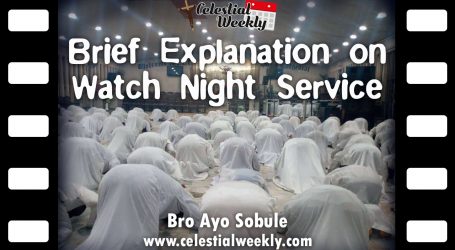 An explanation on Watch Night Service