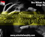 Stress Management : Self-repair mechanism for dealing with stress