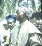 Pastor Founder during a parade in Ajase