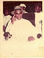 Pastor Founder at a musical concert in Imeko